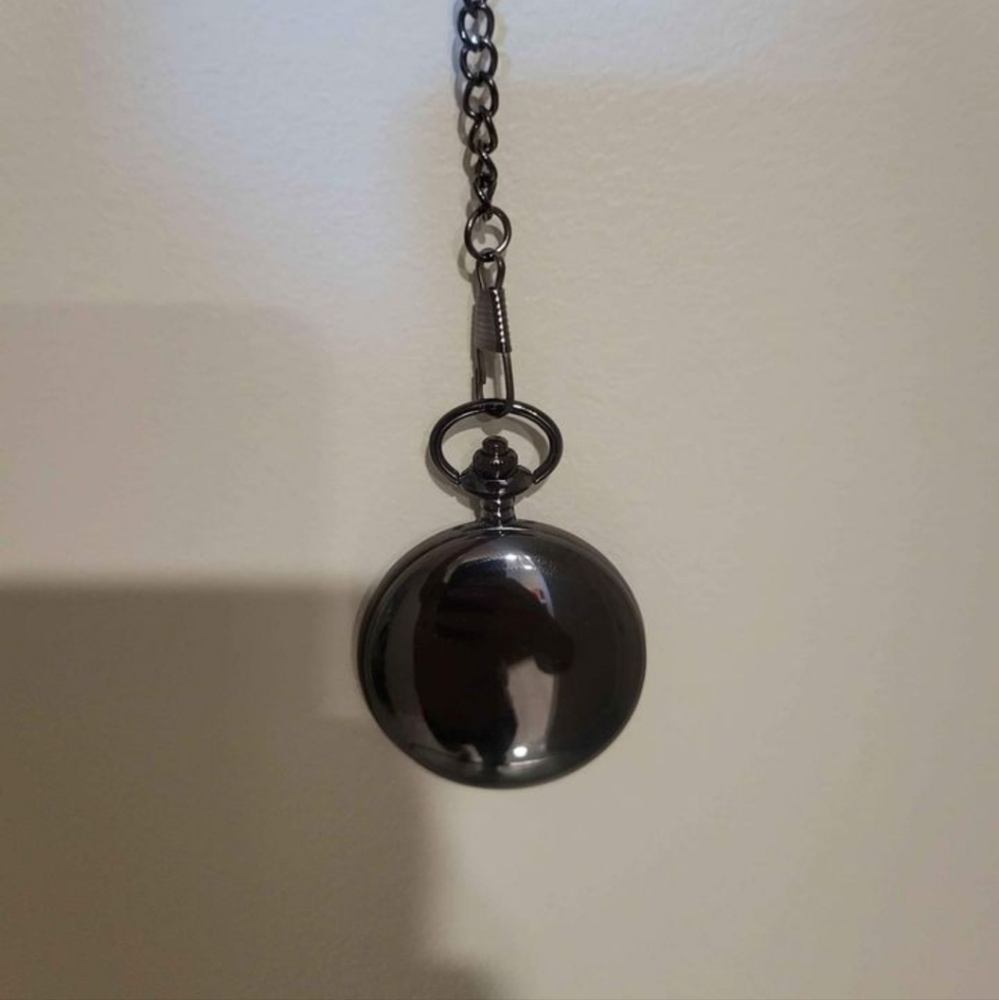 Black Stylish Pocket Watch - Picture 5 of 5